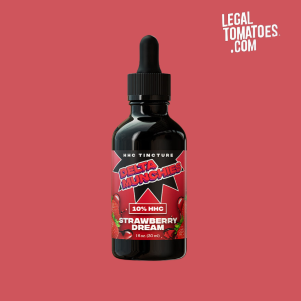 Delta Munchies Tinture - Strawberry Dream
