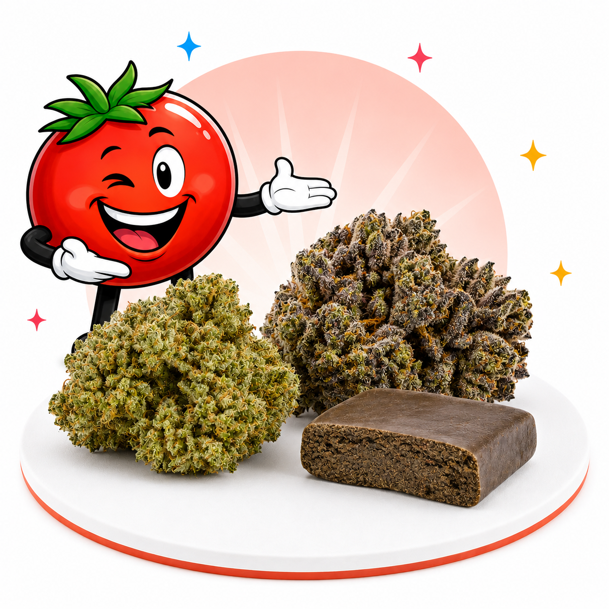 Colheita Mista — Pack de Flores e Concentrado de Tomate